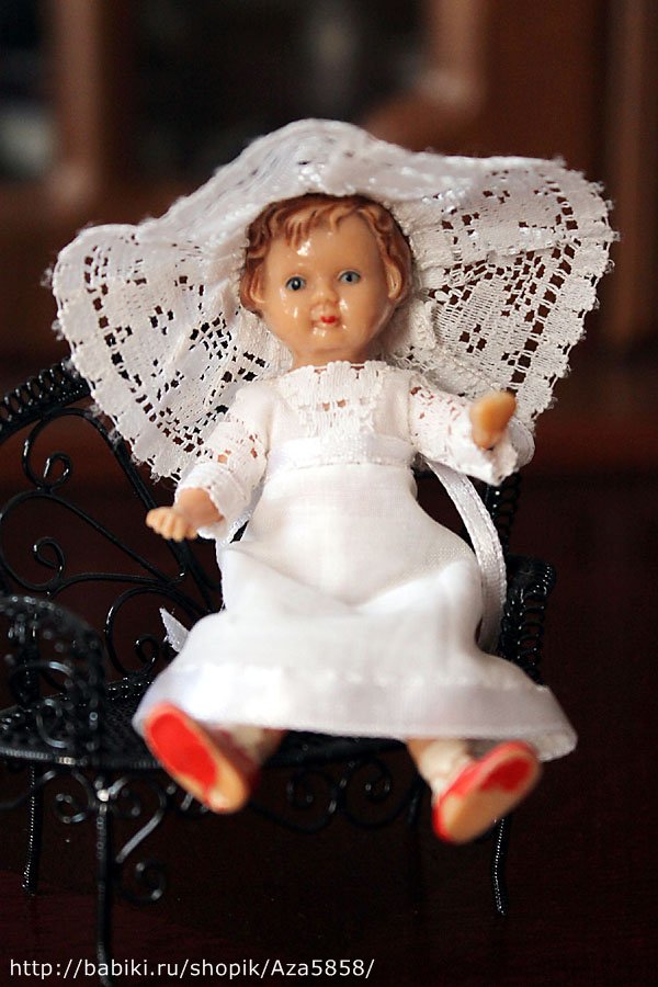 Старинная немецкая куколка