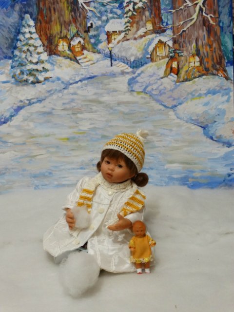 Прогулка зимним вечером. Вихтели Rosemarie Anna Muller