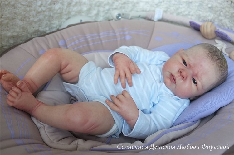 Малыш реборн Ноэль (Noelle by Adrie Stoete). Художник - Любовь Фирсова