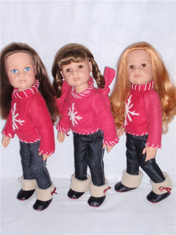 Зима еще с нами. Зимняя коллекция одежды для малышек Gotz