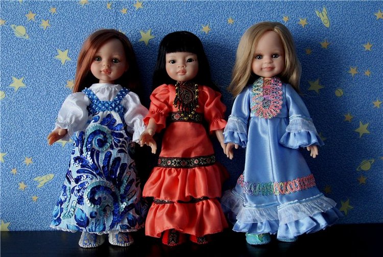 Паолочки в национальных костюмах | Бэйбики Паолочки в национальных костюмах (фото 2)