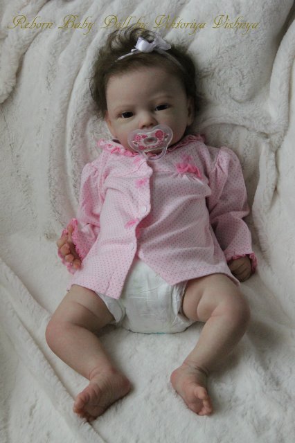 Кайли... Куколка реборн Виктории Вишни