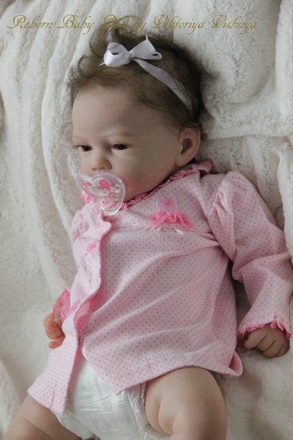 Кайли... Куколка реборн Виктории Вишни