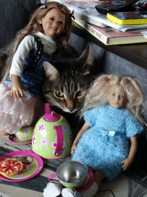 Что мне снег, что мне зной. Кукла Annette Himstedt