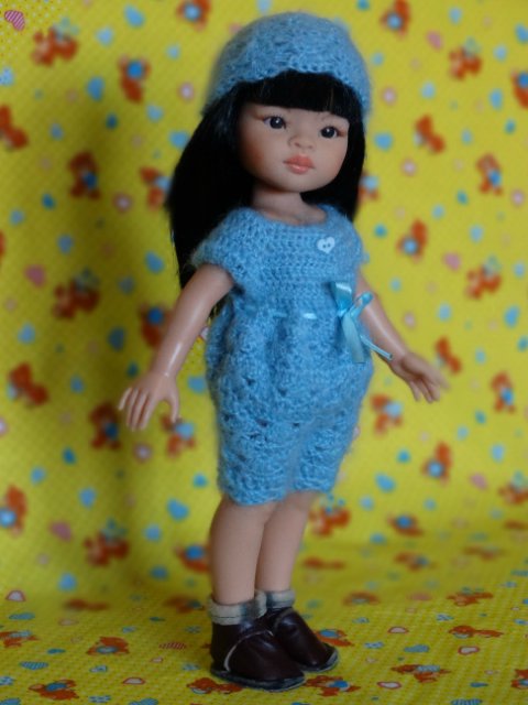 Голубое наваждение или много мохеровой пряжи