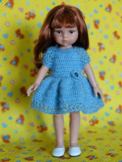 Голубое наваждение или много мохеровой пряжи