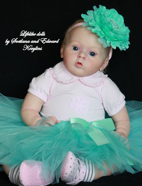 Куколка реборн Светочка из молда Тиффани от Ковылиных Светланы и Эдуарда | Бэйбики Куколка реборн Светочка из молда Тиффани от Ковылиных Светланы и Эдуарда