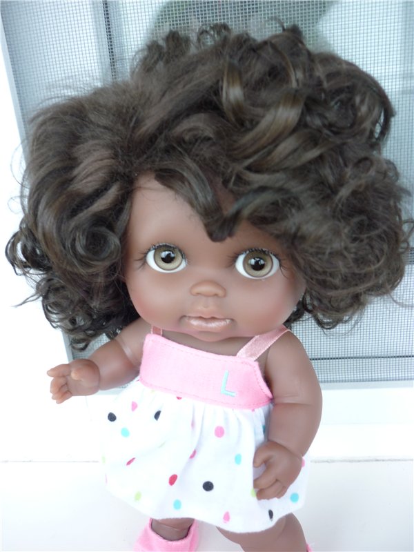 Темнокожий ангел... ООАК - кукла Лила из серии Lil'Cutesies от Berenguer