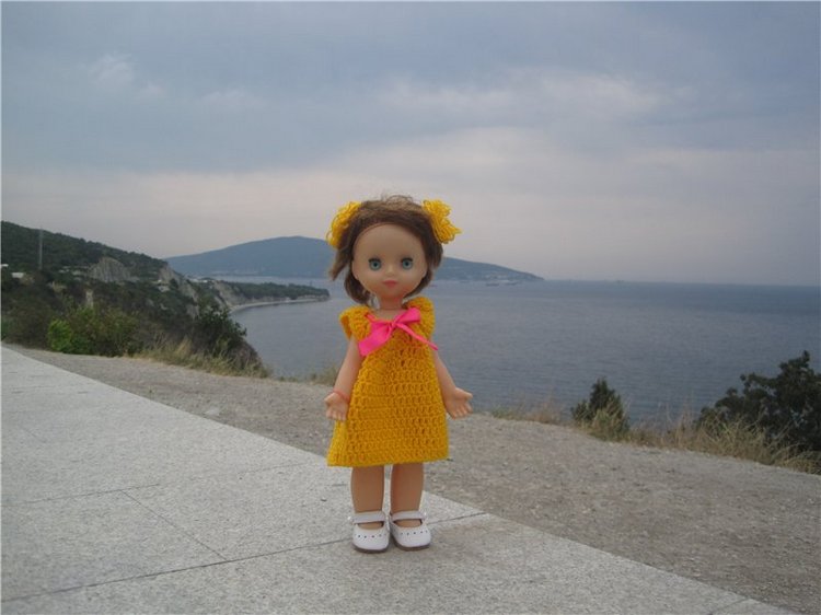 Галчонок и лето. Винтажна куколка СССР Галя