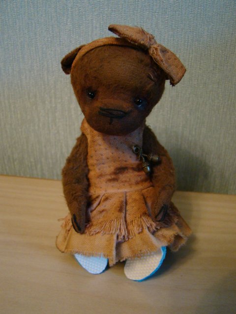 Антикварная карманная кукла Bähr & Pröschild на французском модном теле