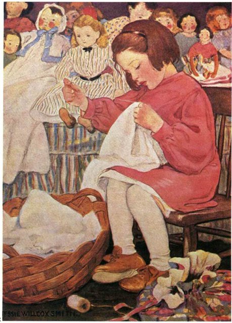 Удивительные иллюстрации Джесси Уилкокс Смит/Jessie Willcox Smith (1863-1935)