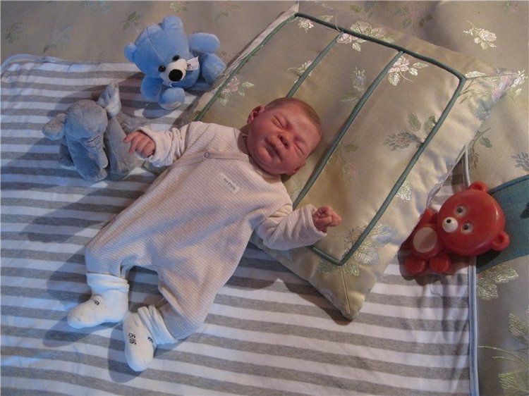 Колыбельная для малыша.Кукла реборн Тимурчик Ольги Астаповской