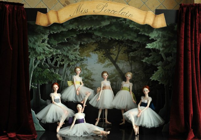 Необычайно нежные балеринки от Oasis doll "Miss Porcelian"