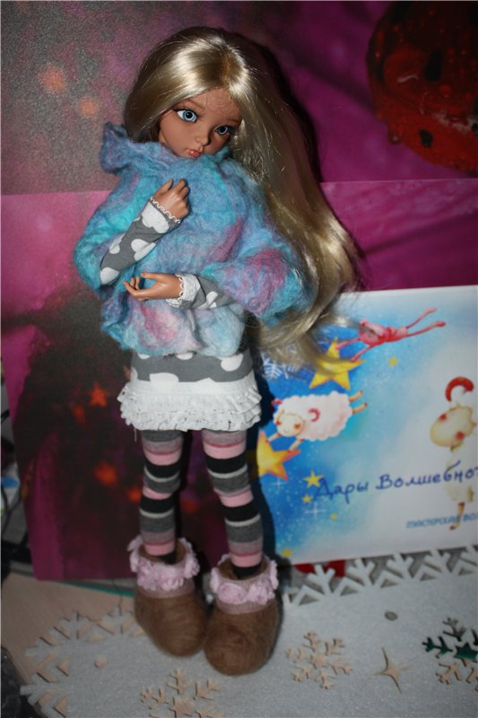 Новогодняя русская сказка для наших БЖД девочек и мальчиков от Нюськи и магазинчика - "Дары волшебного барашка" (фото 2)