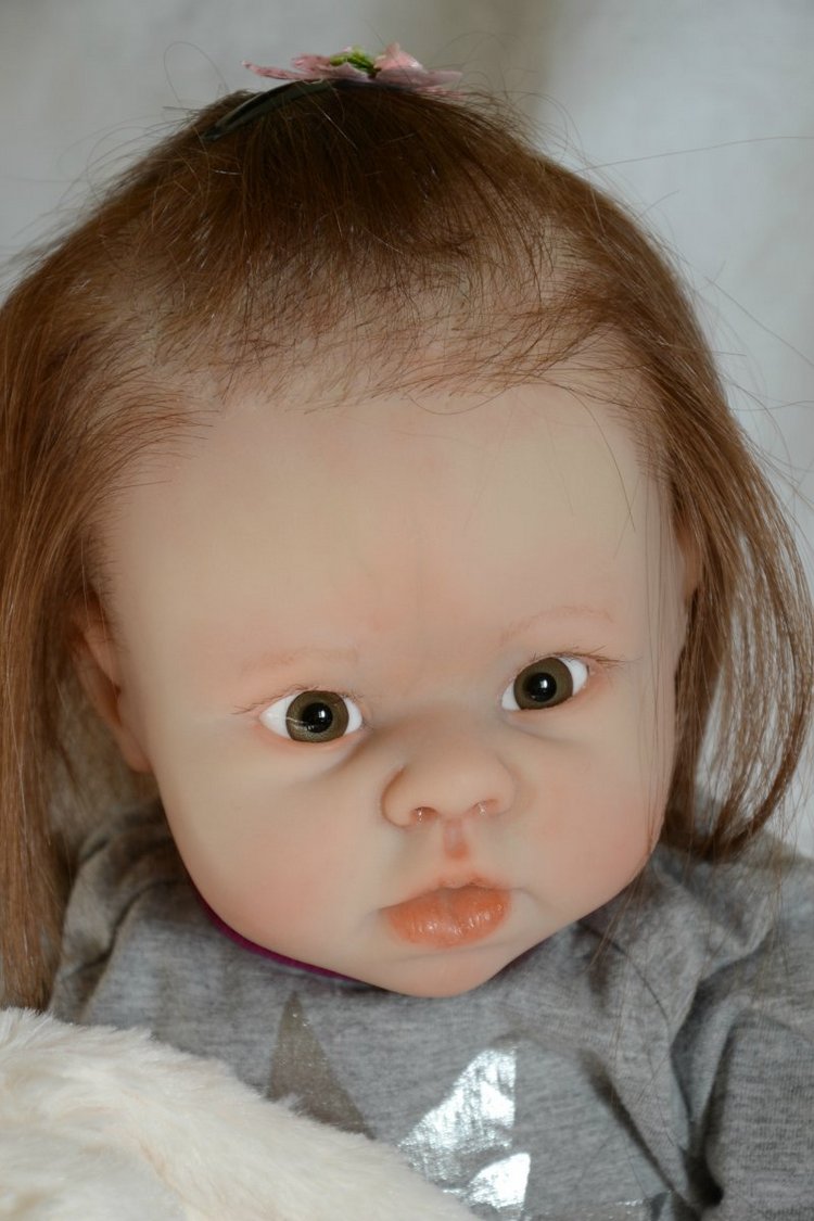 Реборн малышка, чудо под Новый год