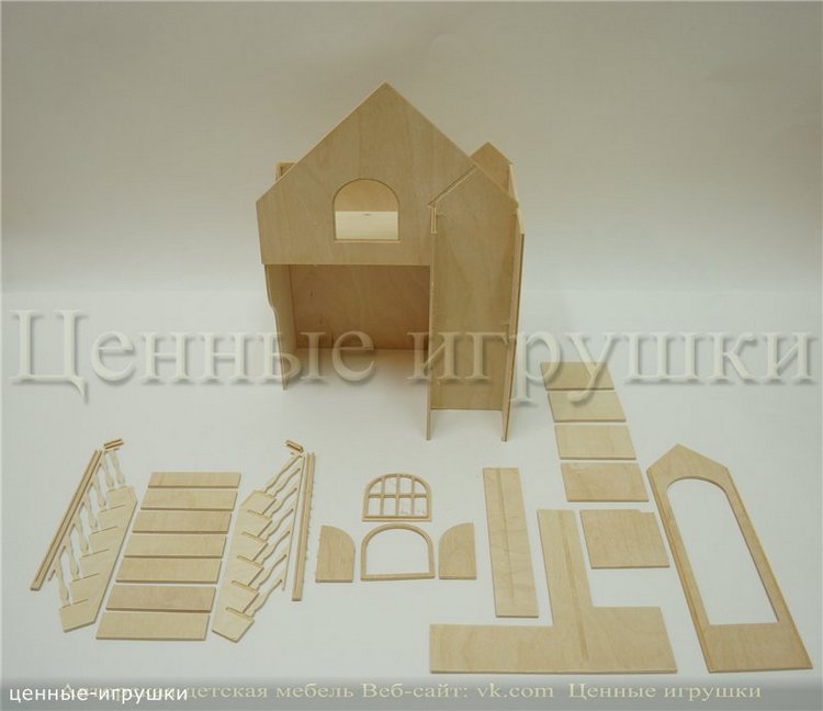 Собираем кровать-домик — Авторские игрушки из разных материалов: синельная проволока (фото 10)