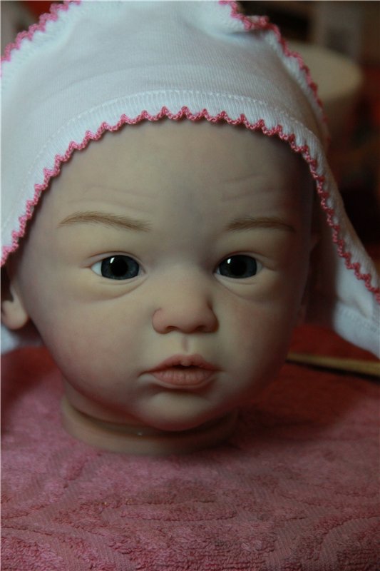 Малышка Карина. Куколка из молда Maike от Gudrun Legler