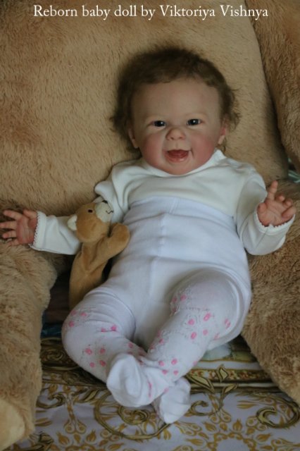 Мейзи... Куколка Реборн Виктории Вишни