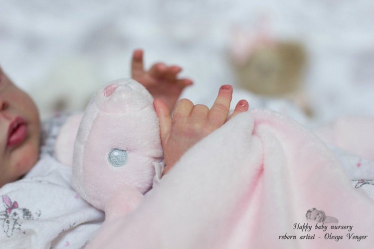 Мой ангел, моя нежность, моя Амелия. Кукла реборн Олеси Венгер