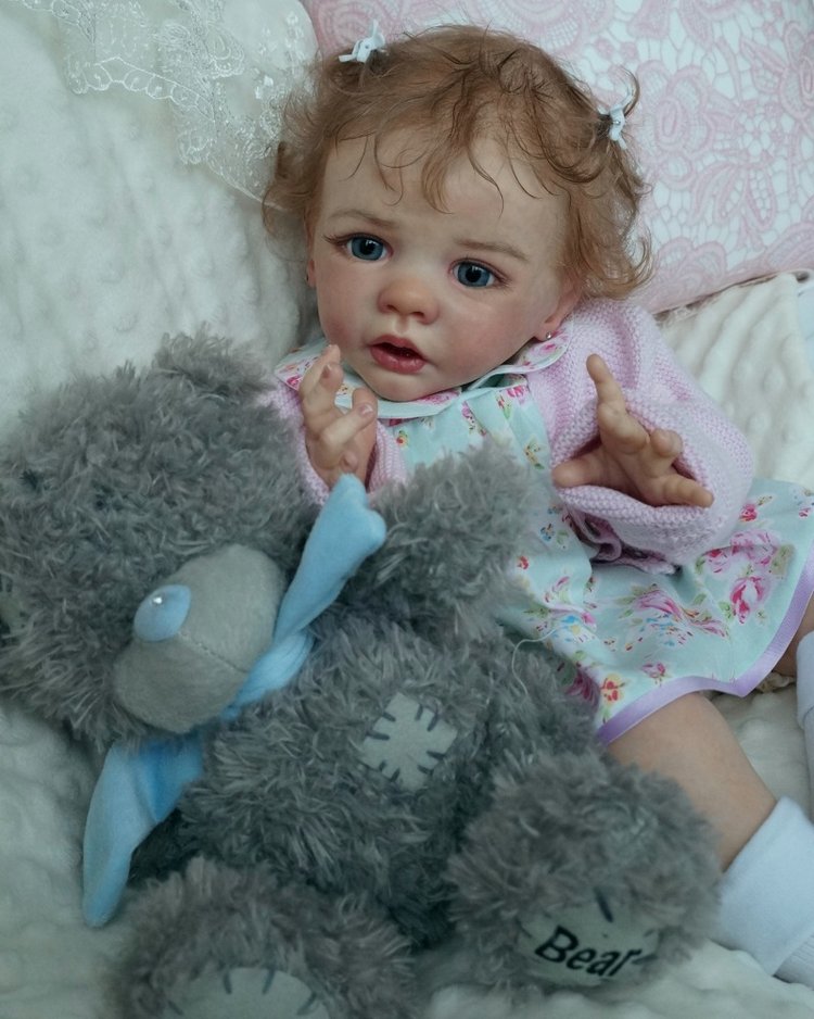 Элла.Моя нежная малышка.Кукла реборн Наталии Коноваловой (фото 9)