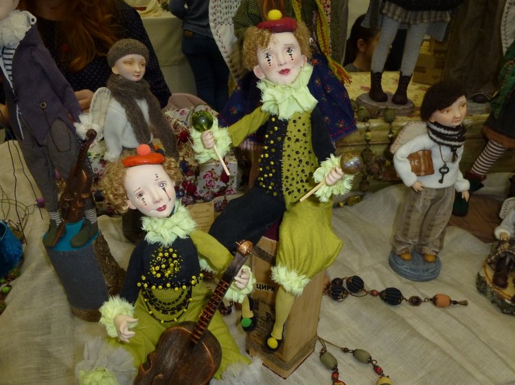 Весенний Бал Кукол на Тишинке: Куклы