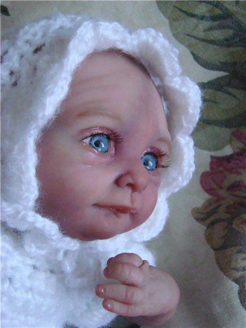 Маленькая Снежинка и помпушка Рози. Авторские куклы Кондрашовой Ирины