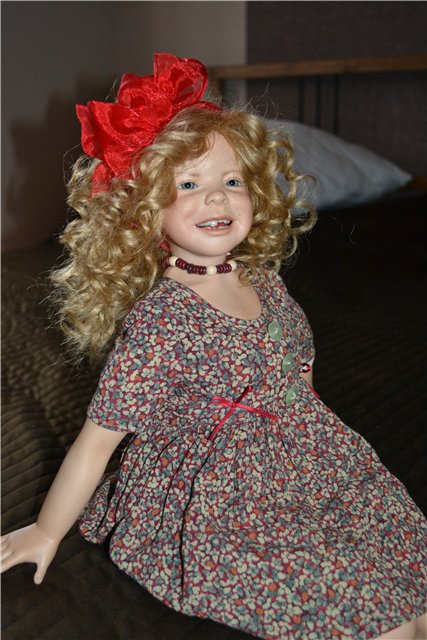 Солнышко в фарфоре! Аннушка от Heidi Plusczok (фото 8)