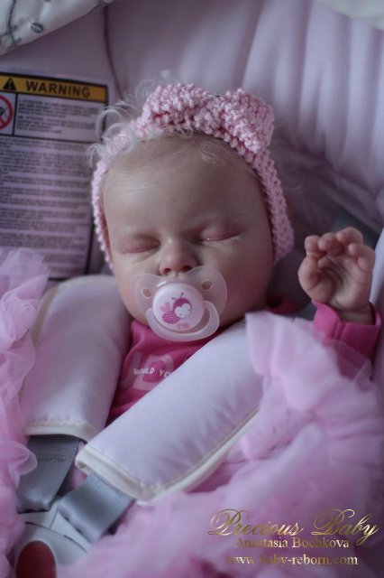 Маленькая снежинка! Кукла реборн Анастасии Бочковой