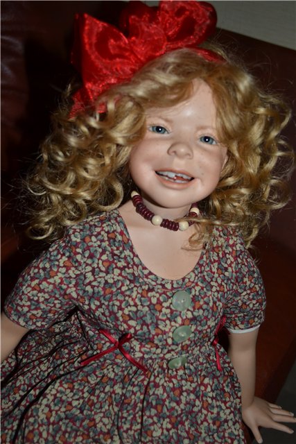 Солнышко в фарфоре! Аннушка от Heidi Plusczok