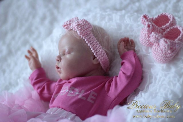 Маленькая снежинка! Кукла реборн Анастасии Бочковой (фото 5)