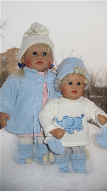 Фло и Флори. Куклы Schildkrot (фото 9)