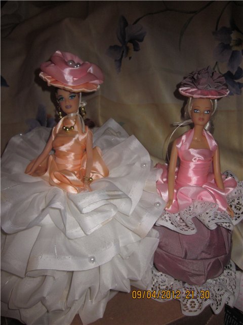 Очумелые ручки или тоска по прекрасному. Куклы-шкатулки своими руками