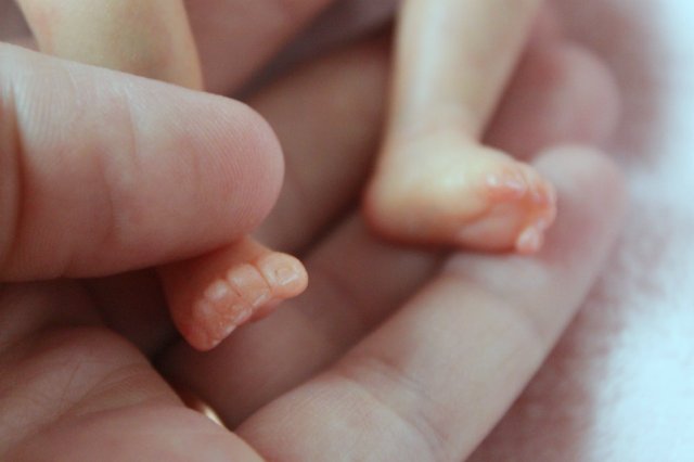 Мини зайка... Куколка реборн Вишни Виктории (фото 6)