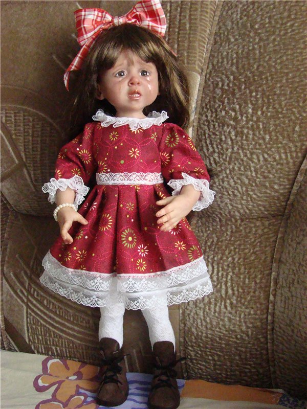 Еще один расстроенный ребенок. Авторская кукла Кондрашовой Ирины (фото 6)