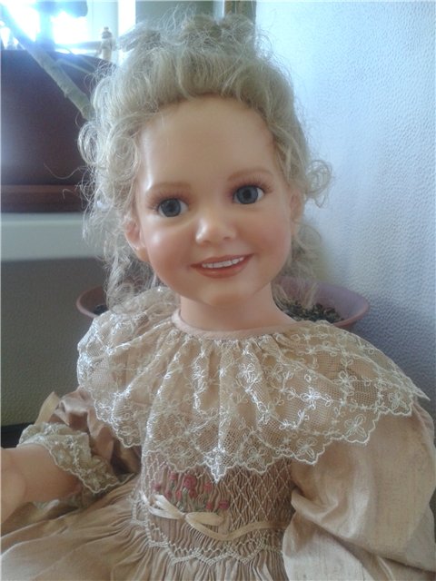 Неотразимая фарфоровая кукла Джинджер от Ann Timmerman (фото 3)