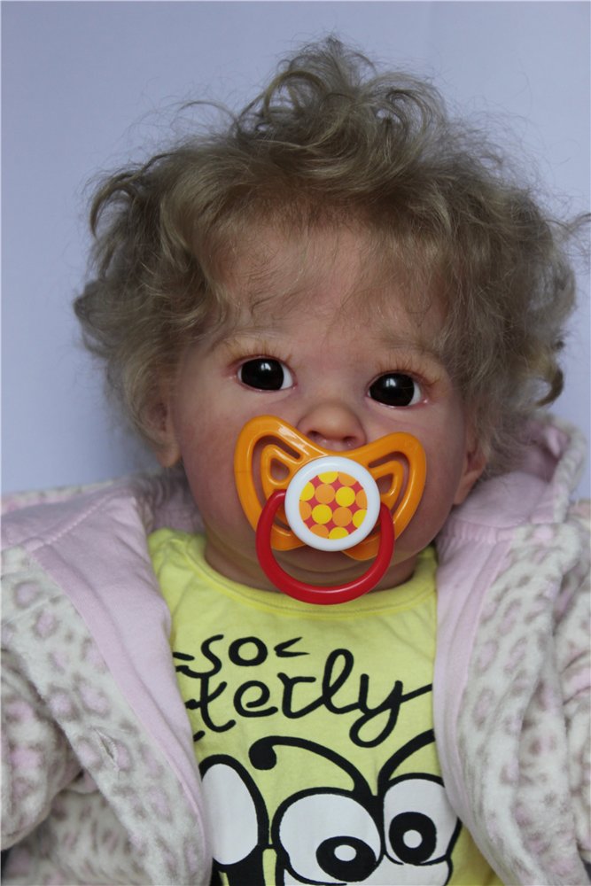 Блондинка Эллочка. Кукла реборн Светланы Преображенской (фото 2)