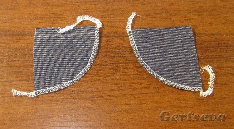 Мастер класс по пошиву джинс для куклы (фото 8)