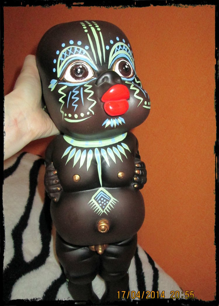 Гипсовый Негритенок — Фарфоровые статуэтки и фигурки: винтаж (фото 6)