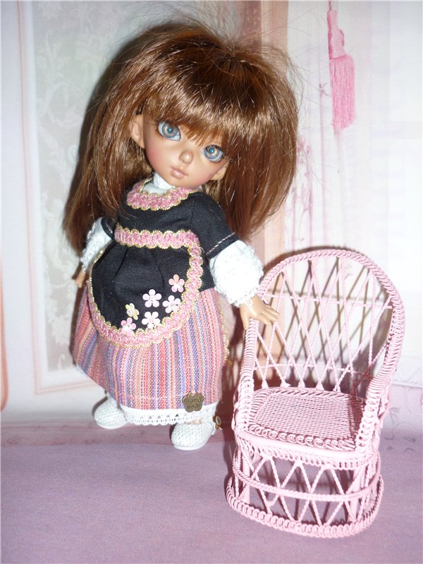 Кломпы... или с чего все начиналось..., голландский национальный костюм для малышки пукифи (фото 6)