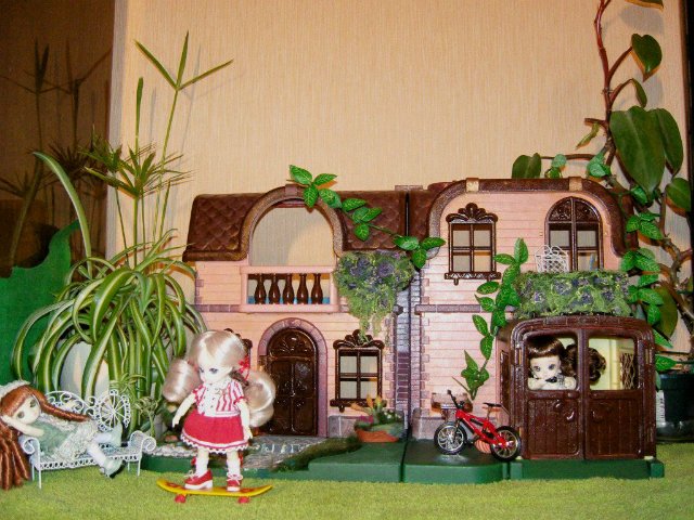 В моем новом домике новоселы