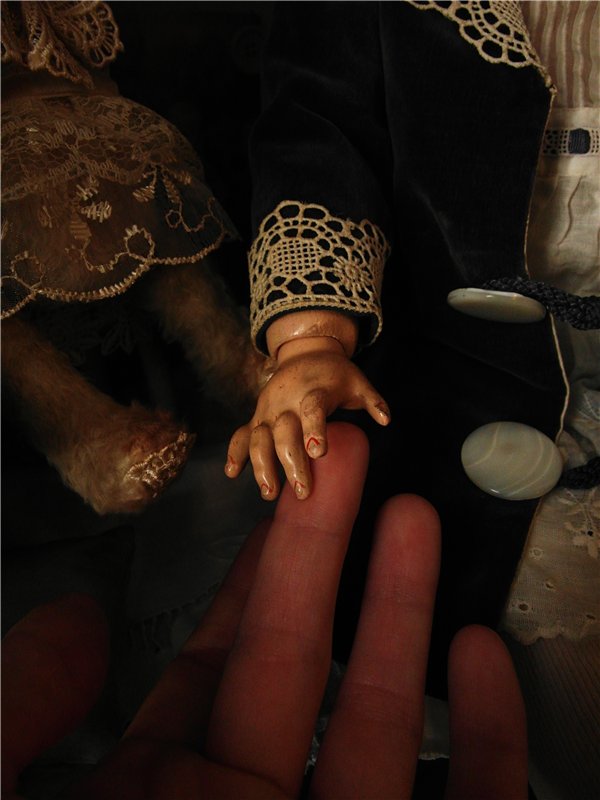 Антикварные куклы... детали