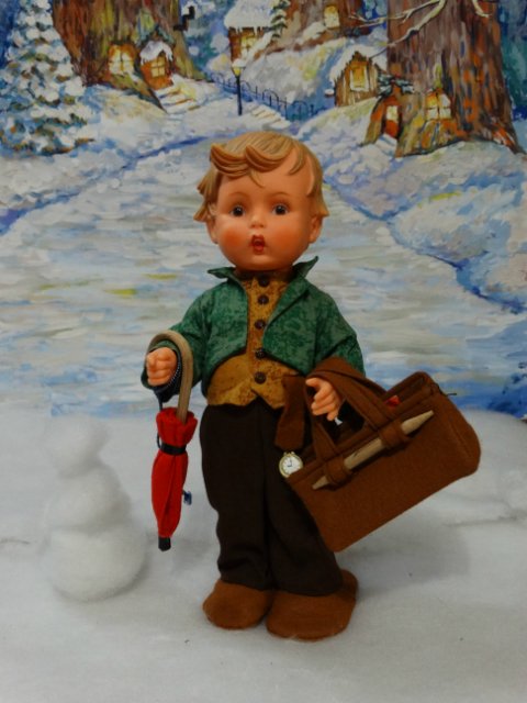 Прогулка зимним вечером. Вихтели Rosemarie Anna Muller