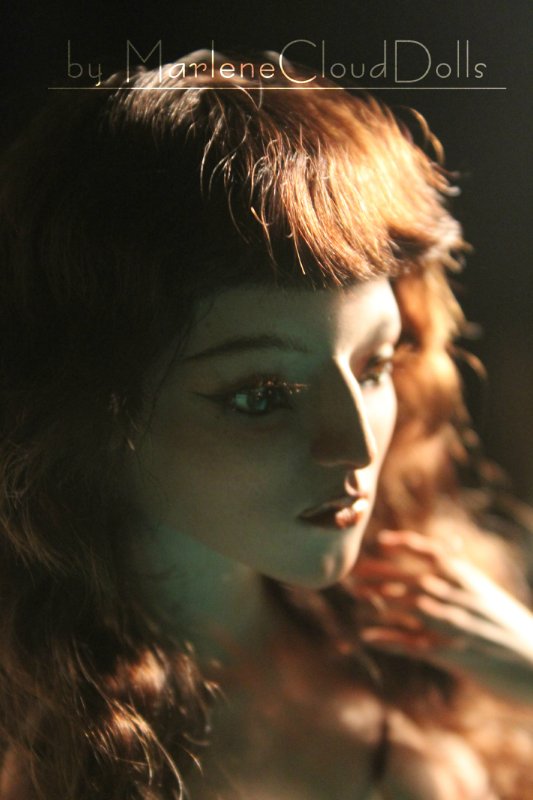 Новая девушка, авторская кукла Гая