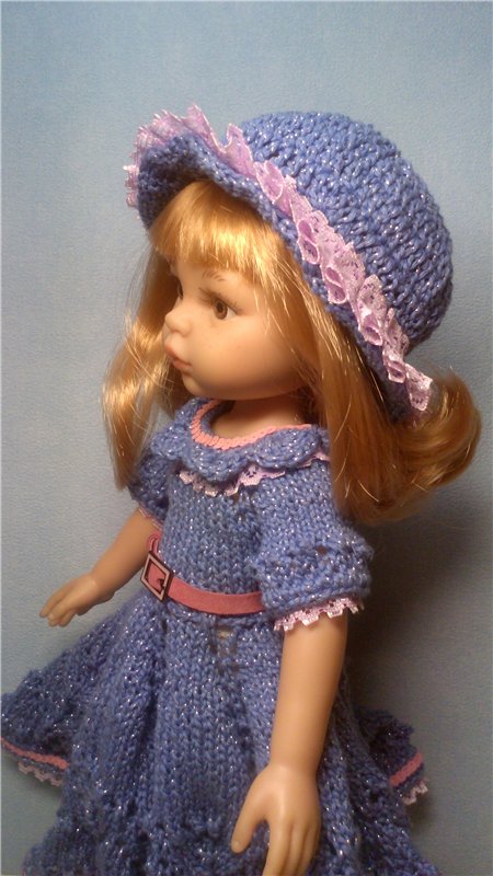 Платье "Розовый закат" для кукол Паола Рейна (фото 5)