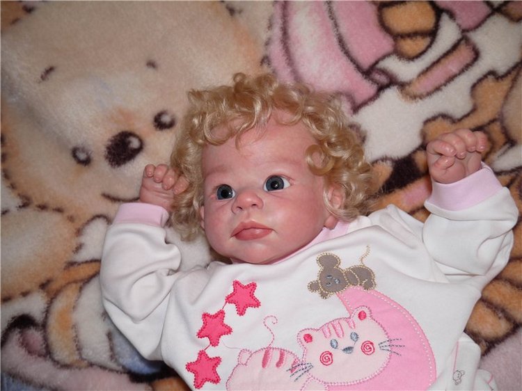 Моя Холли из молдика Holly от скульптора Linda Murray. Кукла реборн Натальи Фединой, Baby-Zest