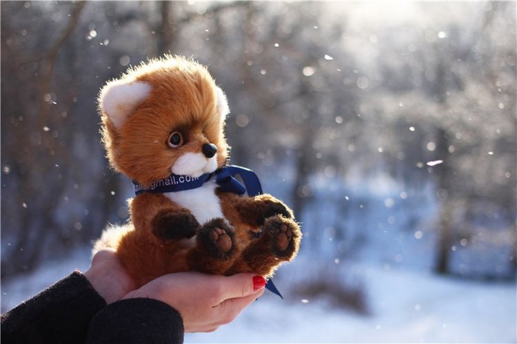 Создание лисёнка — Авторские мишки Тедди и друзья: фото