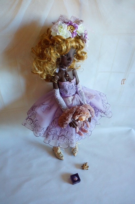 Прекрасная, загадочная, волшебная... Лавандовая Феечка Kaye Wiggs