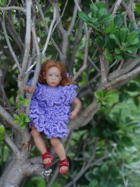 В сиреневых тонах — Одежда и обувь для кукол своими руками: фото (фото 7)