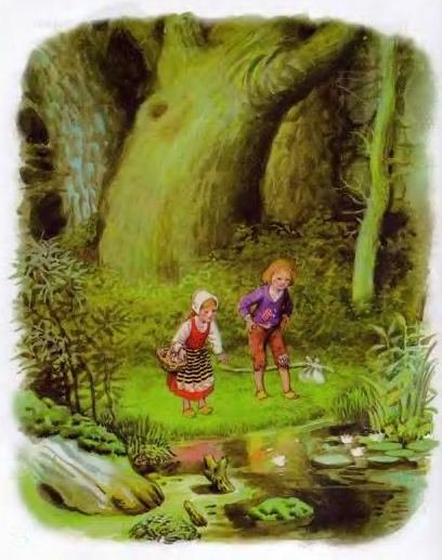 Путешествие в сказку братьев Гримм Гензель и Гретель. Великолепие творчества Zofia & Henry Zawieruszynski (фото 7)