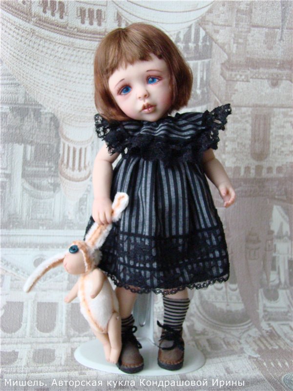 Эх, была - не была! Мишель. Авторская кукла Кондрашовой Ирины